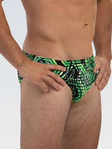Dolfin Brief HIVE ALL-OVER  Swimming Briefs for Men  Dolfin