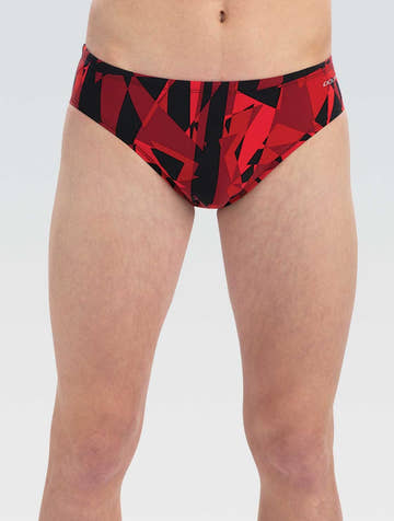 Dolfin Graphlite Dynamite Racer Brief  Swimming Briefs for Men  Dolfin