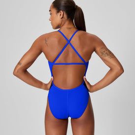 Speedo Women’s Endurance+ Crossback One-Piece Swimsuit  One Piece Swimsuits  Speedo