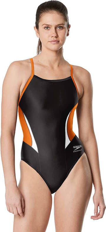 Speedo Women’s Endurance One Solid One Piece Swimsuit