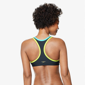 Speedo Women's Active Racerback Bikini Top  Bikini Top  Speedo