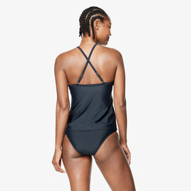Speedo Women's Active High Neck Tankini Top  Women's Tankini Top  Speedo