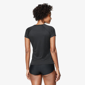 Speedo Women's Active Recreation S/S Swim Tee  Short Sleeve Rash Guard  Speedo