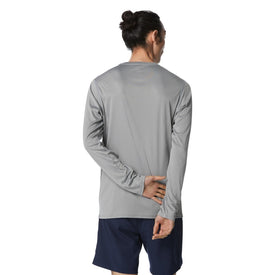 Speedo Graphic Long Sleeves Swim Shirt  Long Sleeve Rash Guard  Speedo