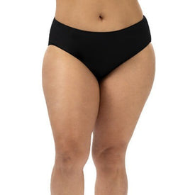 Dolfin Women's Aquashape Mid-Rise Moderate Brief  High Waist Bottom  Dolfin