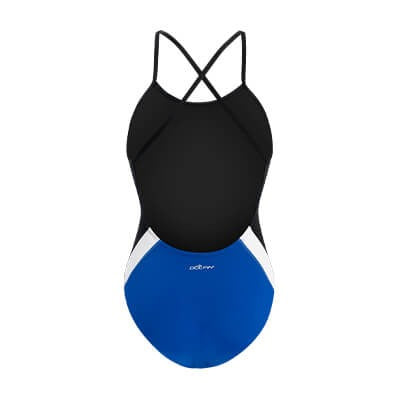 Dolfin Women's Reliance Solid Color Block Diver Back One Piece Swimsuit  One Piece Swimsuits  Dolfin