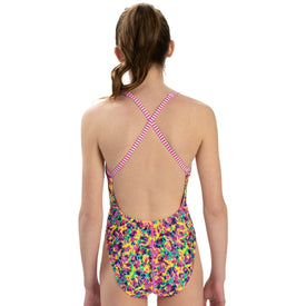 Dolfin Women’s Uglies Stay Rad Diver Back One Piece Swimsuit  One Piece Swimsuits  Dolfin