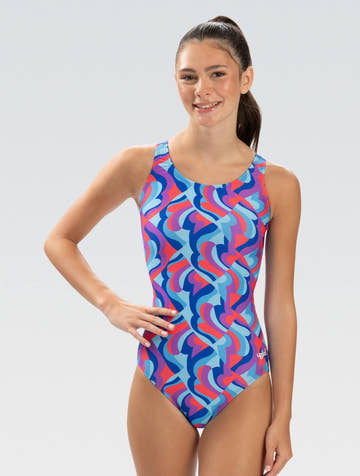 Dolfin Women's Time Warp Uglies HP Back One Piece Swimsuit  One Piece Swimsuits  Dolfin