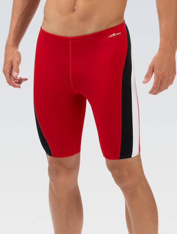 Dolfin Men's Reliance Solid Color Block Jammer  Swim Jammers  Dolfin