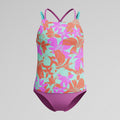 Speedo Girl’s Print Tankini Set – Two-Piece Swimsuit  Girls Tankini  Speedo