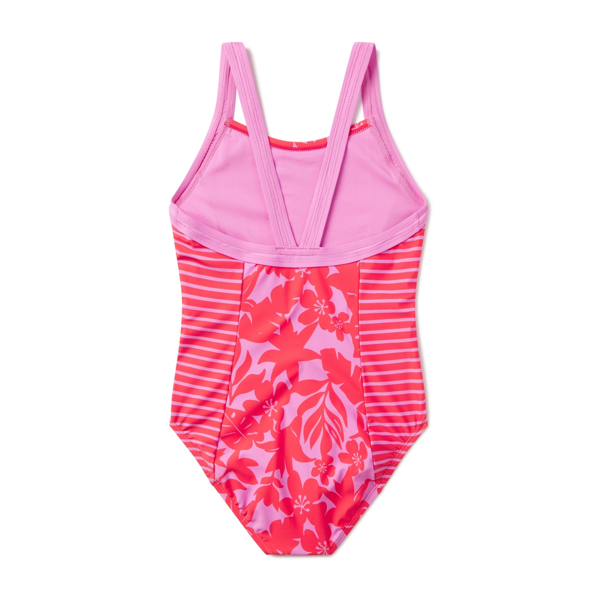 Speedo Print Blocked One Piece Swimsuit  One Piece Swimsuits  Speedo