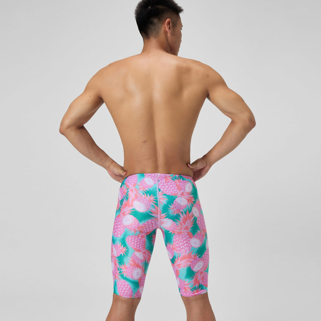 Speedo Men's Eco Printed Swim Jammer Extended Color  Swim Jammers  Speedo