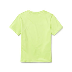 Speedo Eco Short Sleeve Graphic Swim Shirt Sharp Green  Guard Shirts and Warm Wear  Speedo