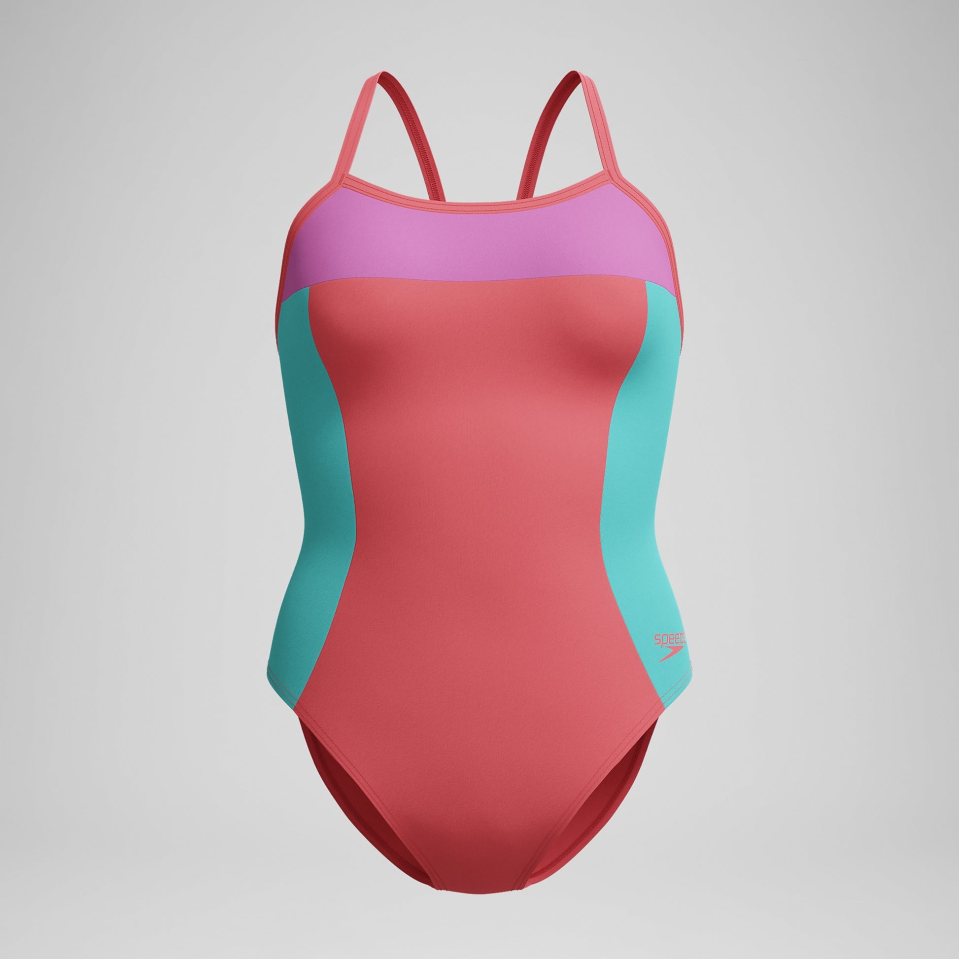 Speedo Women's Colorblock Propel Back 1Pc Swimsuit Extended Color  One Piece Swimsuits  Speedo