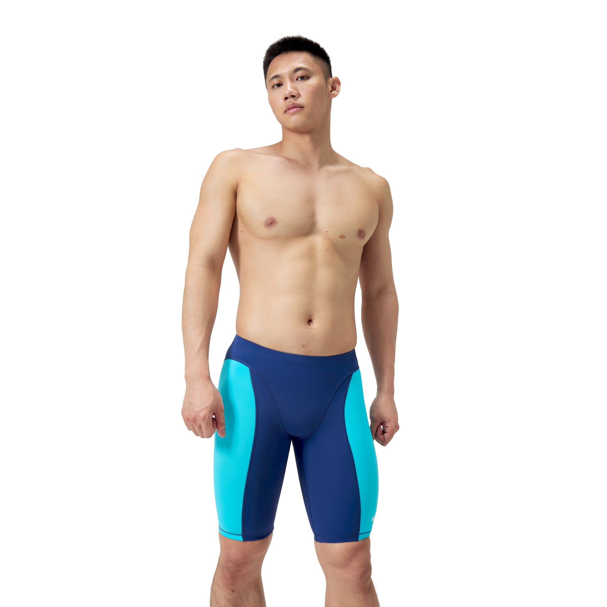 Clearance Speedo Men's Solid Vanquisher Technical Swimsuit Jammer  High Waist Jammers  Speedo