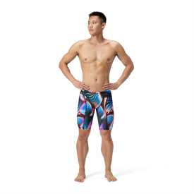 Speedo Men's Printed Vanquisher Jammer - Tech suit  Technical Jammer  Speedo