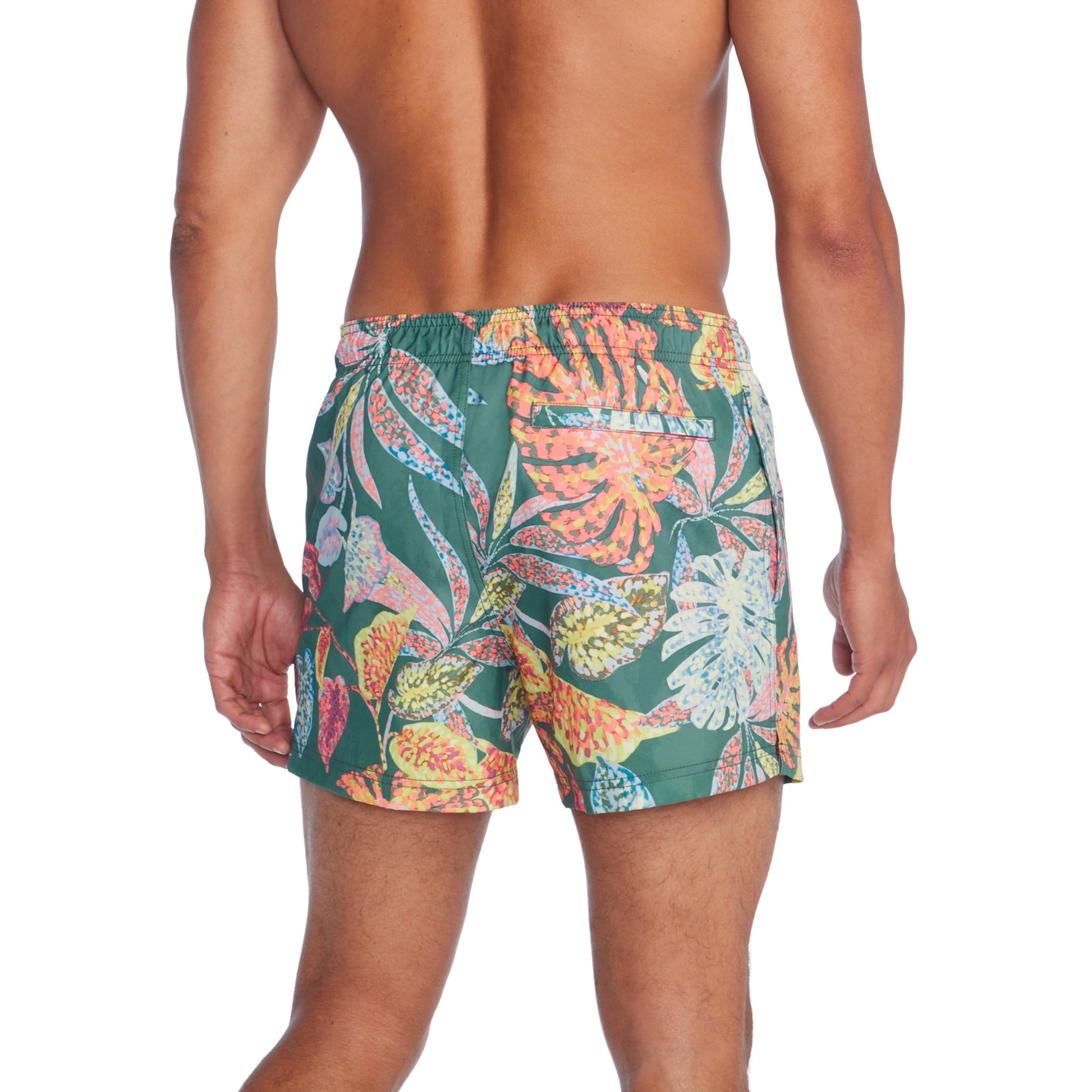 Speedo Print Redondo Edge Volley Short 14 Inch  Boardshorts  Speedo