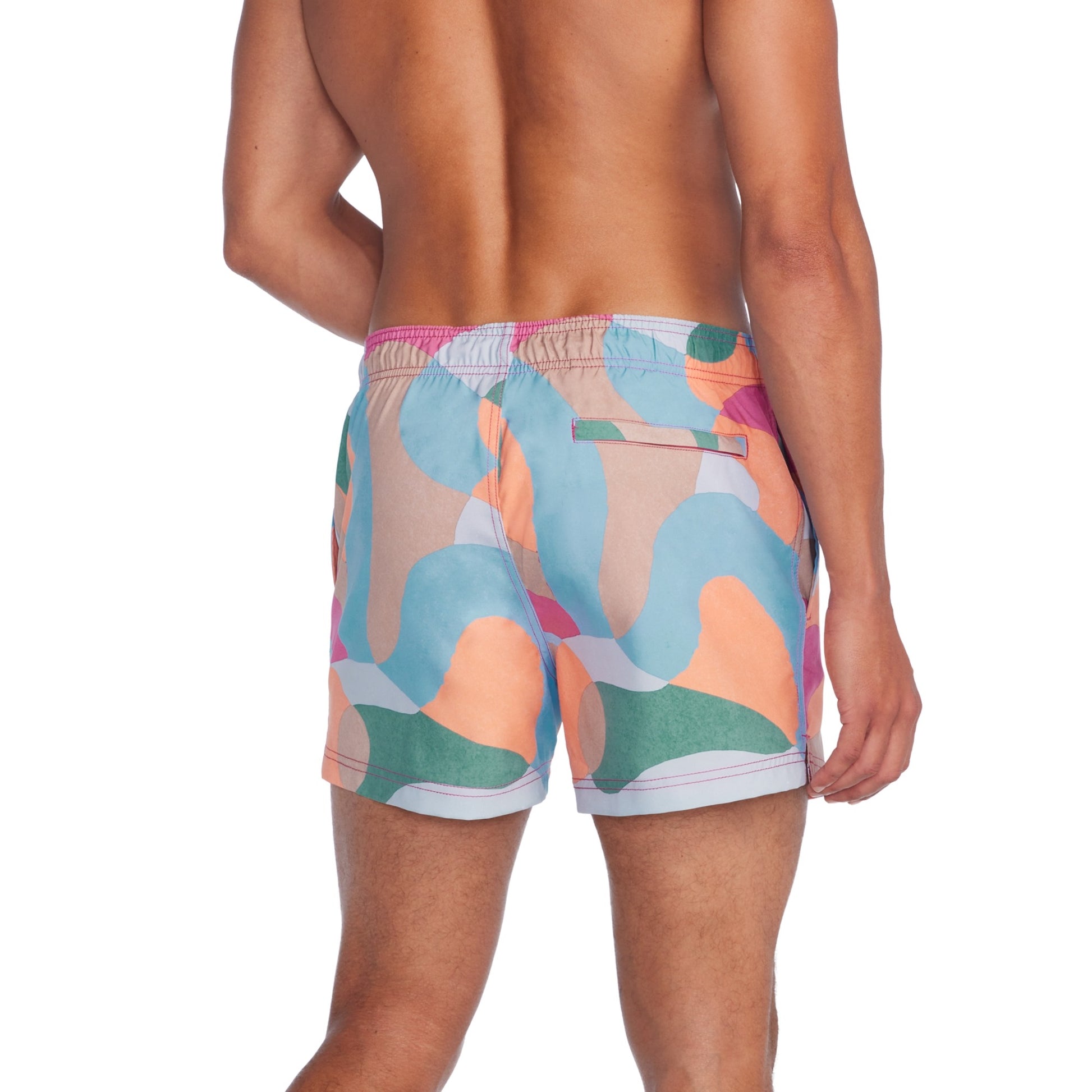 Speedo Print Redondo Edge Volley Short 14 Inch  Boardshorts  Speedo
