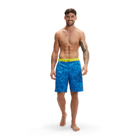 Speedo Men's Bondi Basin Boardshort 20 Inch Print  Boardshorts  Speedo