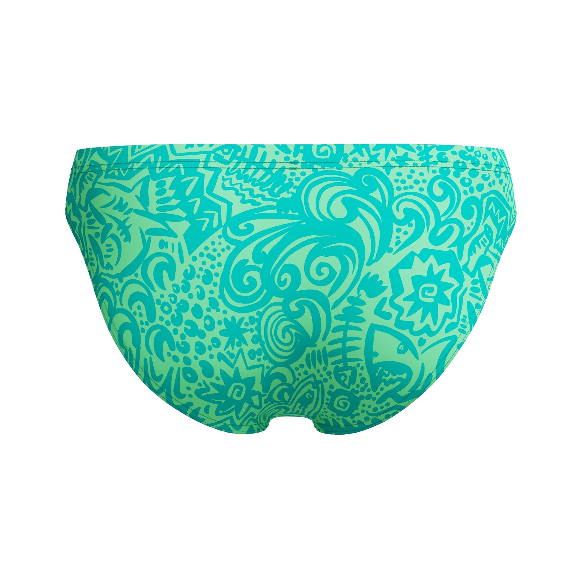 Speedo Men's Beachstar Print Brief 2 Inch  Swimming Briefs for Men  Speedo