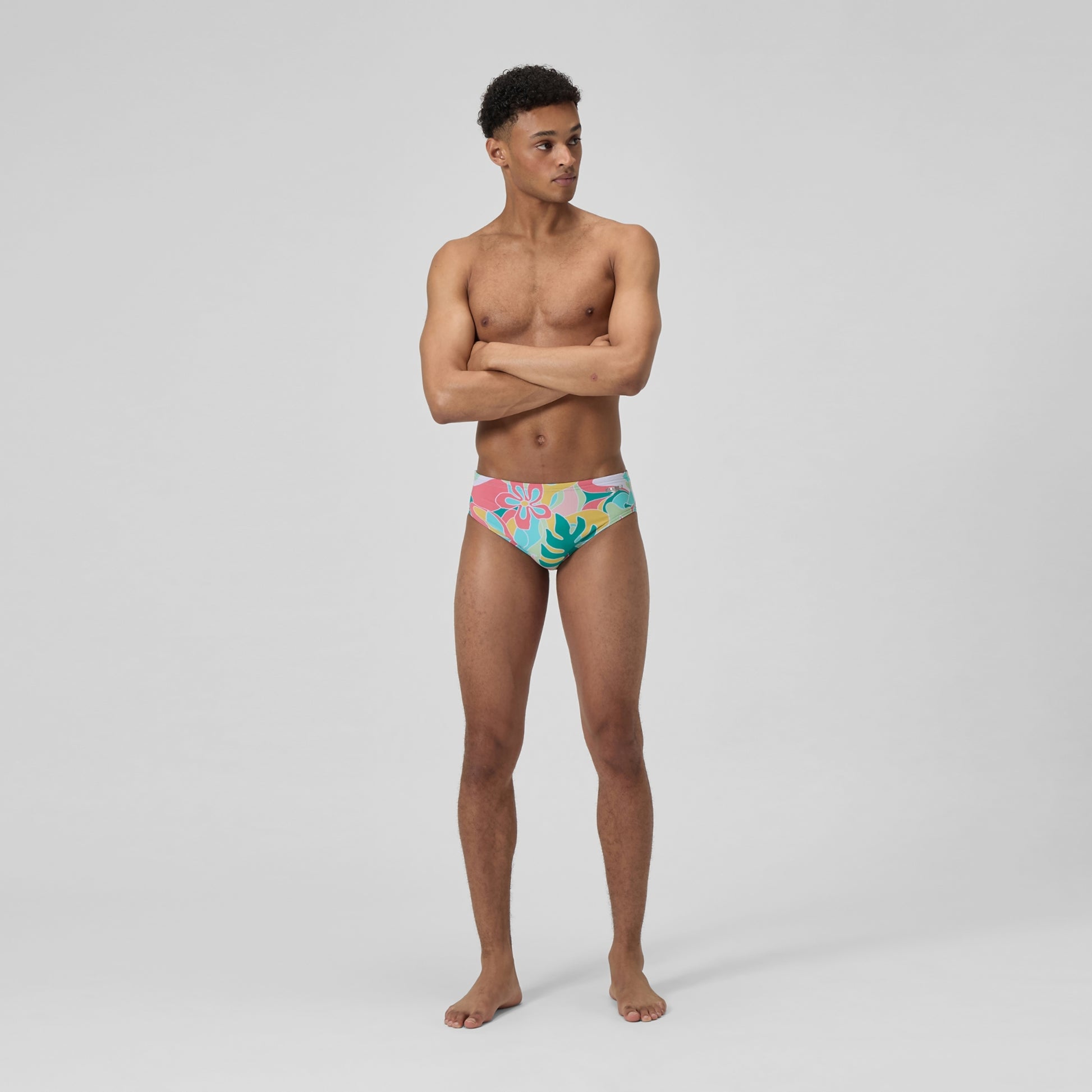 Speedo Printed One Brief Extended Color  Swimming Briefs for Men  Speedo