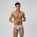 Speedo Printed One Brief Extended Color  Swimming Briefs for Men  Speedo