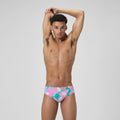 Speedo Printed One Brief Extended Color  Swimming Briefs for Men  Speedo
