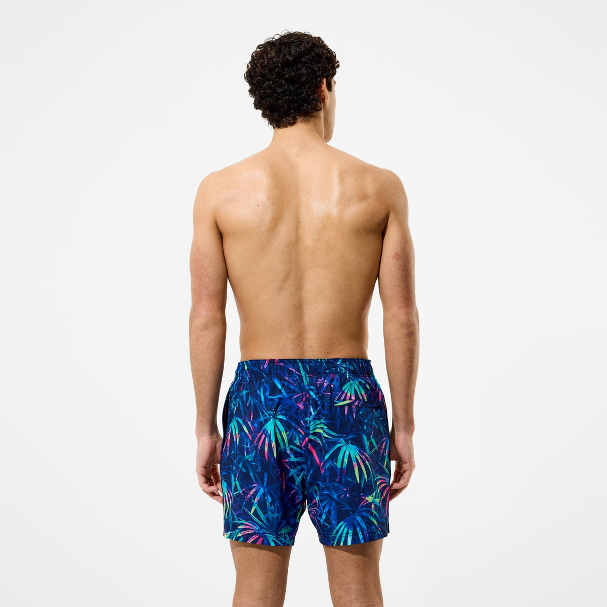 Speedo Swim Shorts Men's Print Redondo Edge Volley 16 Inch  Men's Volley Short  Speedo