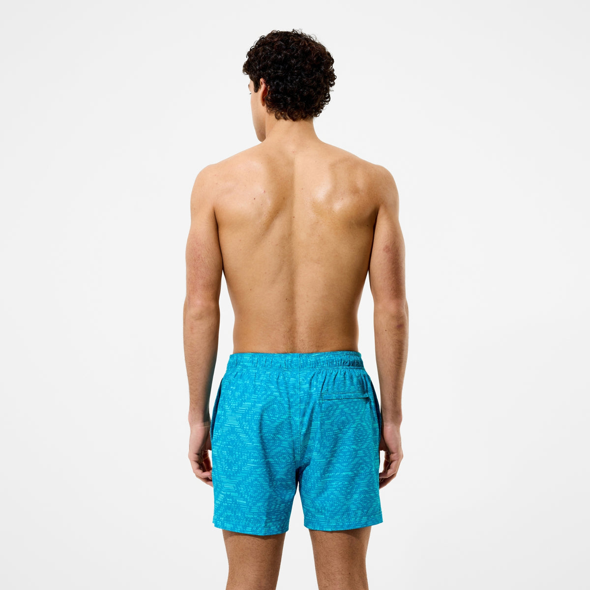 Speedo Swim Shorts Men's Print Redondo Edge Volley 16 Inch  Men's Volley Short  Speedo