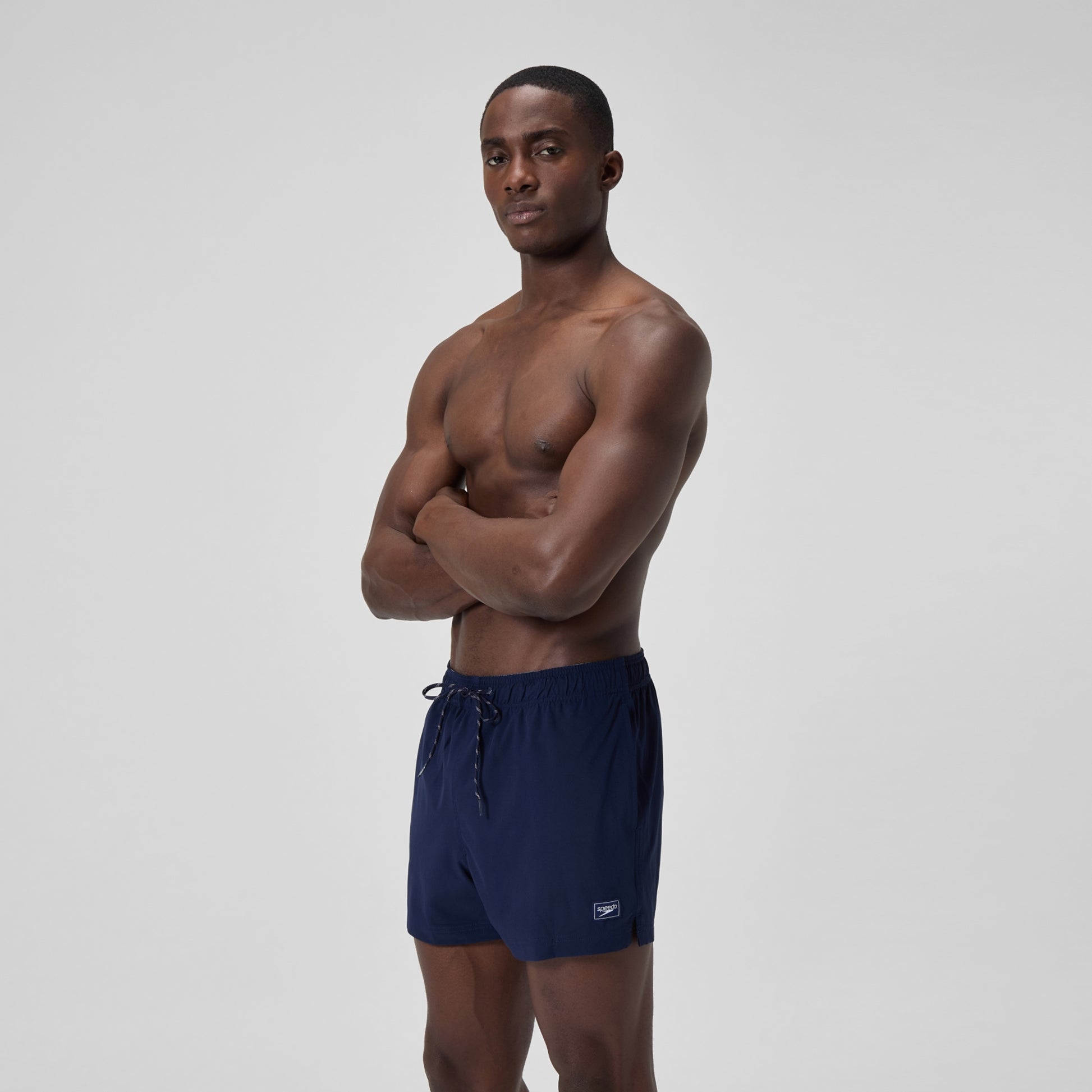 Speedo Men's Solid Redondo Edge Volley Shorts 14 Inch  Men's Volley Short  Speedo