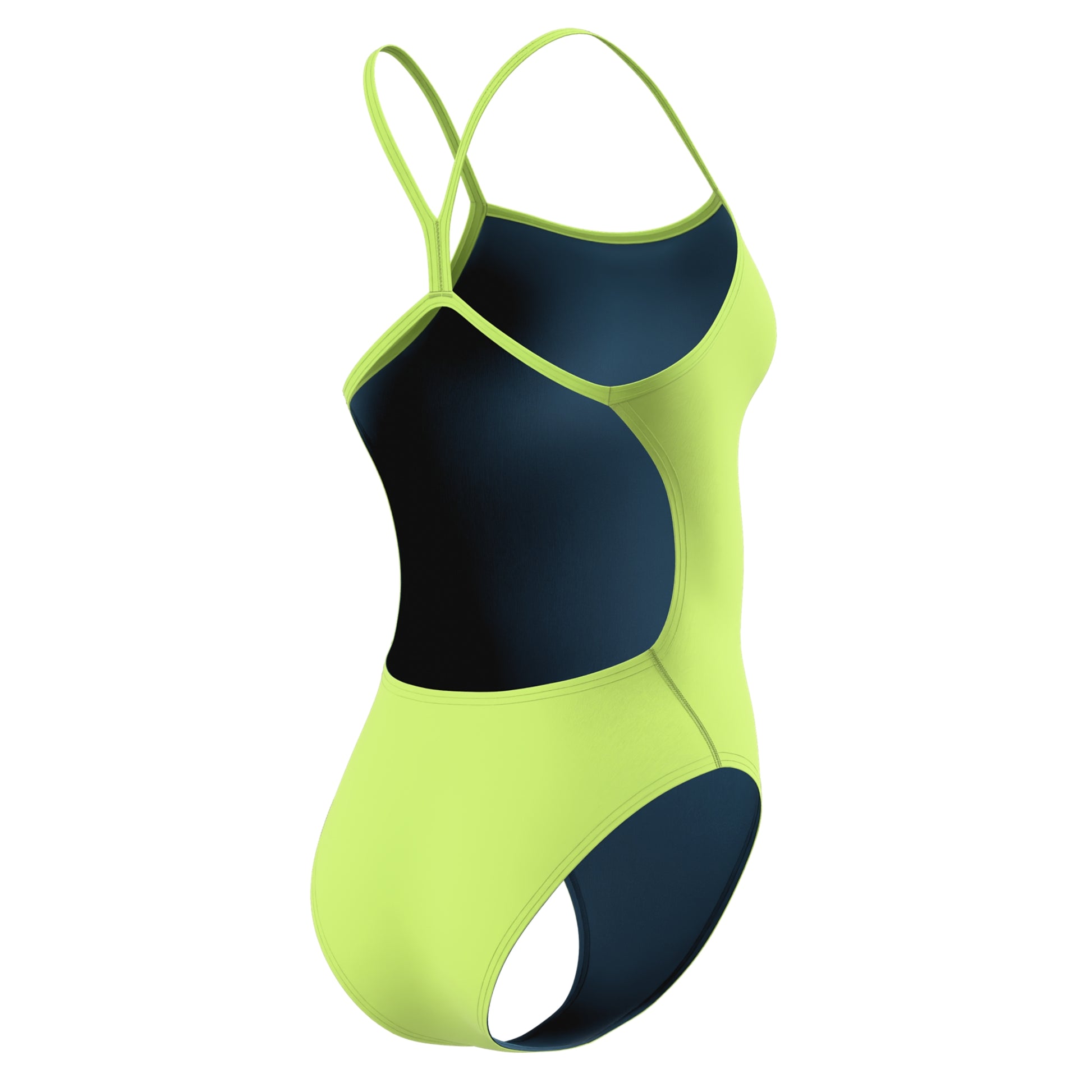 Speedo Women's Solid V-Back One Piece  Competition Swimsuits  Speedo
