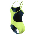 Speedo Women's Solid V-Back One Piece  Competition Swimsuits  Speedo