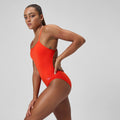 Speedo Women's Solid V-Back One Piece  Competition Swimsuits  Speedo