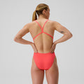 Speedo Women's Solid V-Back One Piece  Competition Swimsuits  Speedo