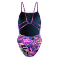 Speedo Women's Printed Web Back One Piece  One Piece Swimsuits  Speedo