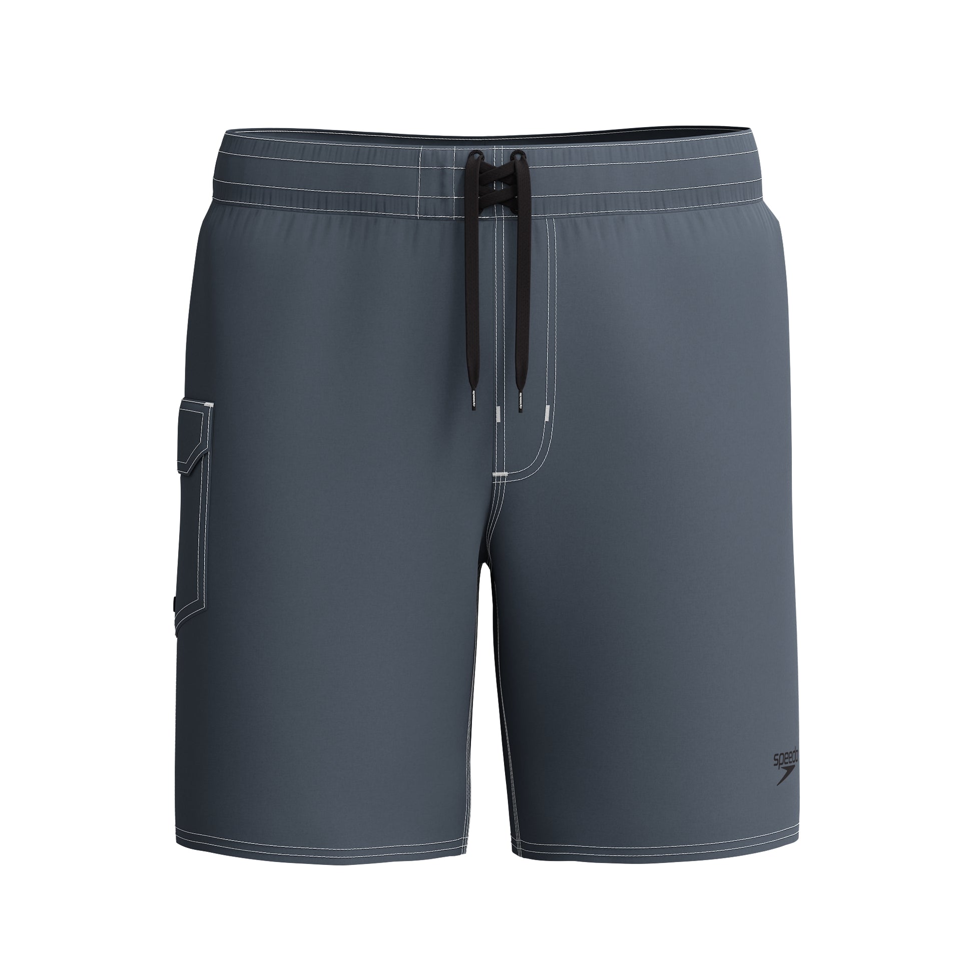 Speedo Men's The Lookout Solid Boardshort 18 Inch  Boardshorts  Speedo