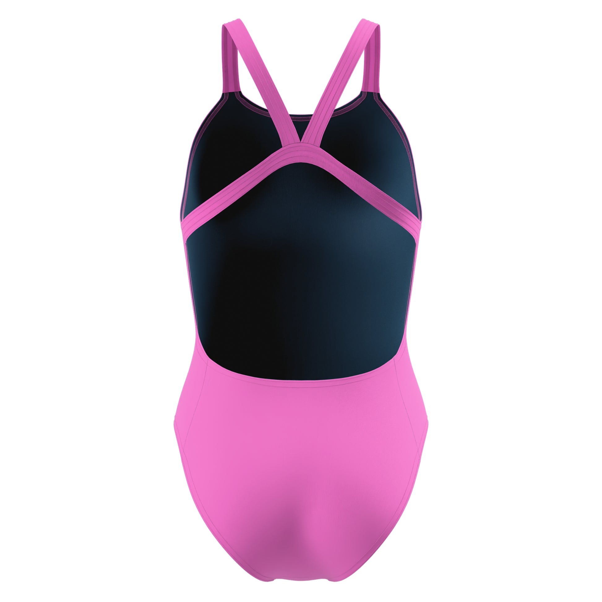 Speedo Women's Solid Leaderback One Piece Swimsuit  One Piece Swimsuits  Speedo