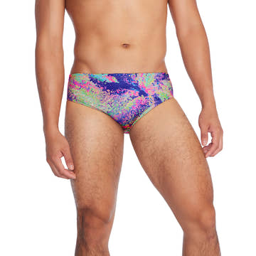 Speedo The One Brief – Printed Swim Brief Extended Colors  Swimming Briefs for Men  Speedo