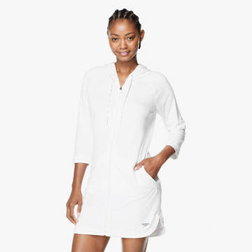 Speedo Women's Aquatic Fitness Swim Robe - Swim Cover-Up  Swim Robes  Speedo
