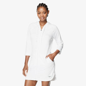 Speedo Women's Aquatic Fitness Swim Robe - Swim Cover-Up  Swim Robes  Speedo