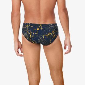 Speedo Men's Galactic Highway Brief  Swimming Briefs for Men  Speedo