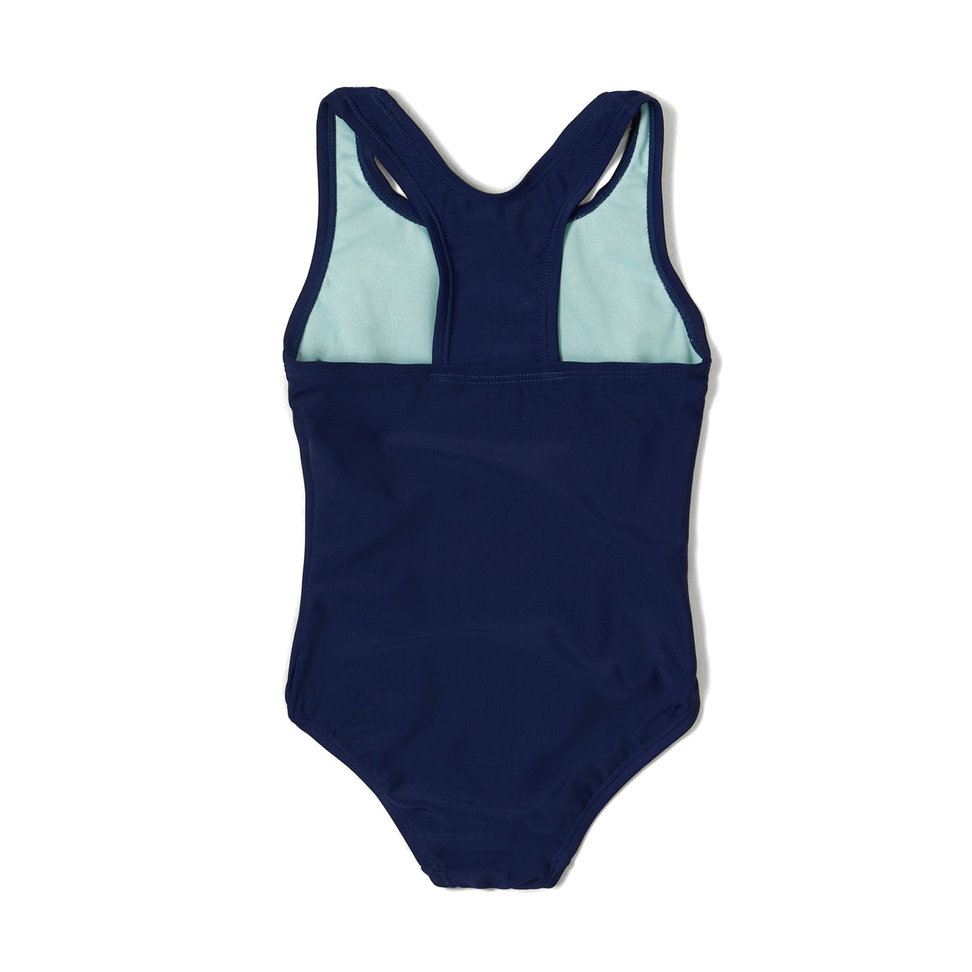 Speedo Solid Racerback One Piece Swimsuit  Girls Swimwear  Speedo