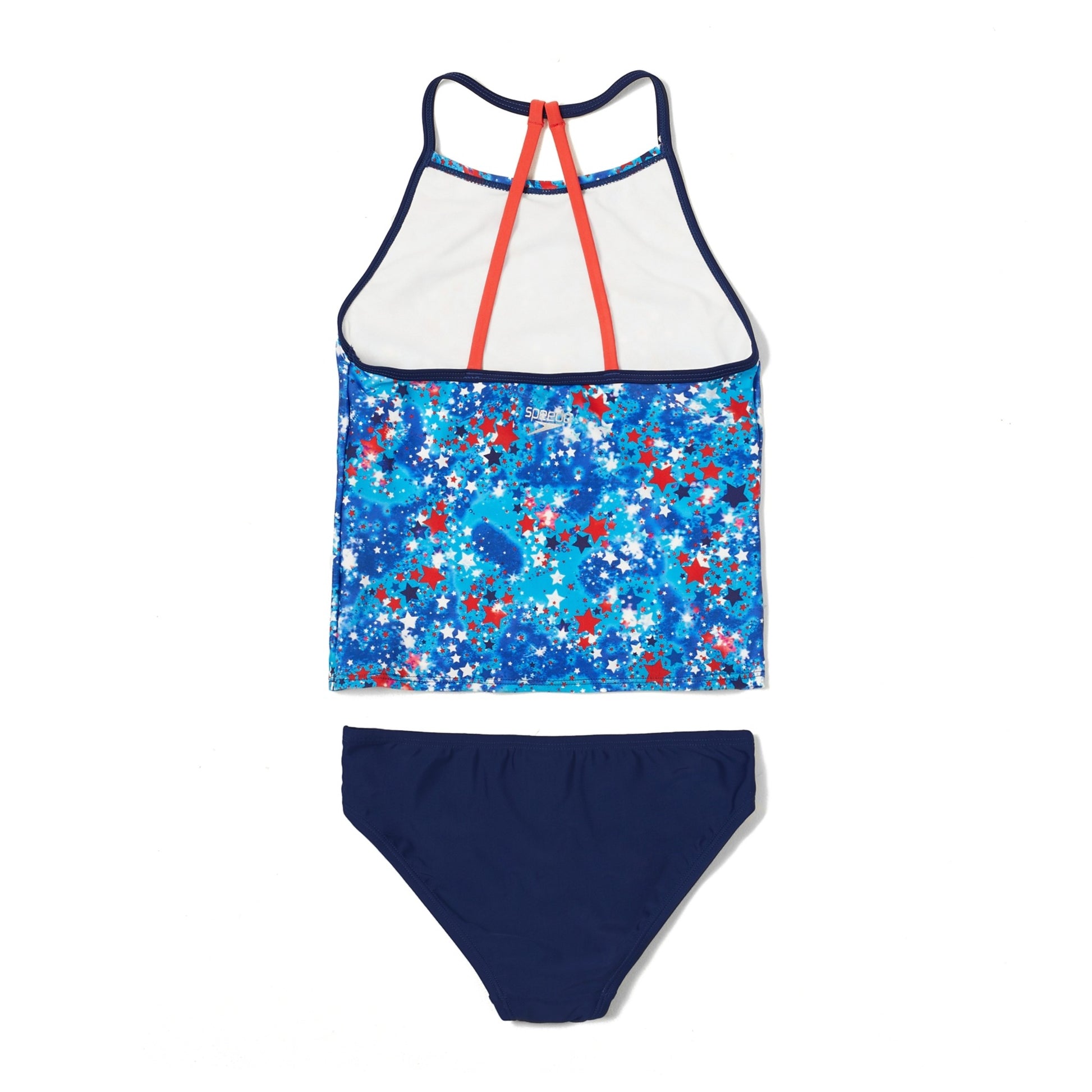 Speedo Girls' Print High Neck Tankini Set  Girls Tankini  Speedo