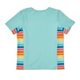 Speedo Girls Print Splice Kid's Rashguard  Girls Rash Guard  Speedo