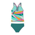 Speedo Print Girl's Swimsuit Tankini Set  Girls Tankini  Speedo