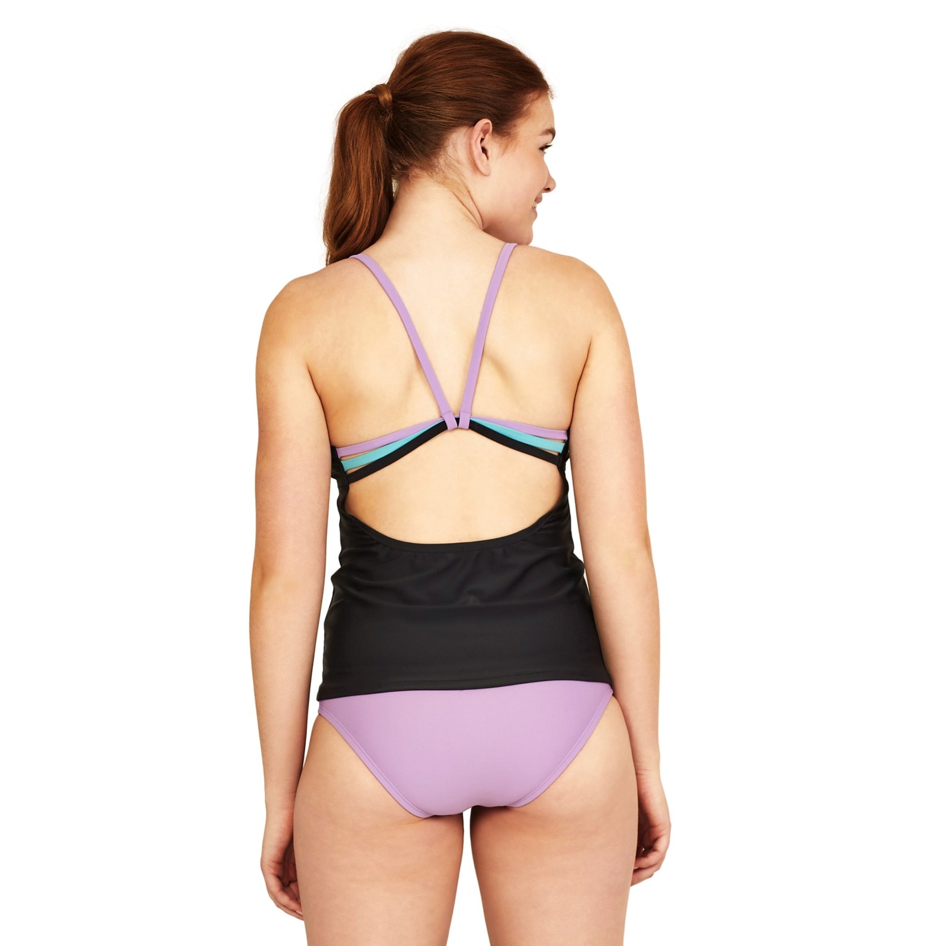 Speedo Women's Stappy Scoopneck Tankini  Women's Tankini Top  Speedo