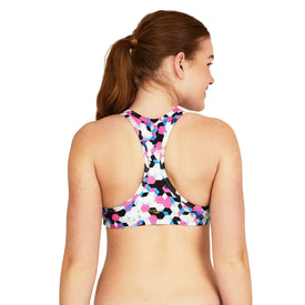 Speedo Women's Print Racerback Bikini Top  Bikini Top  Speedo