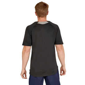 Speedo Men’s UV Swim Shirt – Short Sleeve Rashguard  Short Sleeve Rash Guard  Speedo