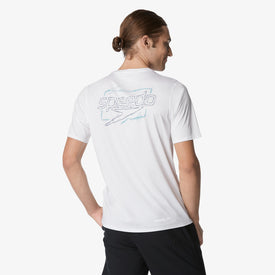 Speedo Men's Graphic Short Sleeve Swimming Shirt  Swim T-shirts  Speedo