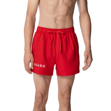 Speedo Men's 14 Guard Volley Shorts  Men's Lifeguard Shorts  Speedo